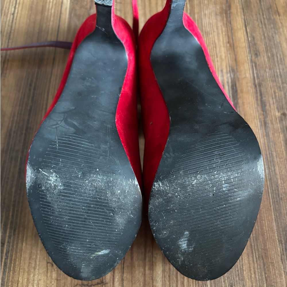 Elegant Red Women's Shoes